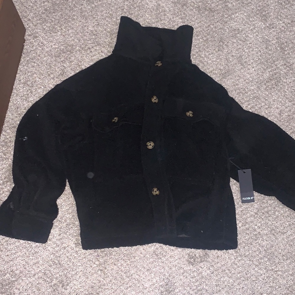 Black Sherpa Jacket